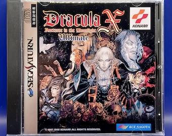 Akumajou Dracula X: Nocturne in the Moonlight Ultimate (Symphony of the Night) - Sega Saturn Reproduction