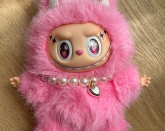 Custom Lisa Blackpink Labubu, One of a Kind Art Piece, OOAK Labubu, Customizing Labubu, Lisa Merch