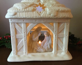 Partylite Nativity Etsy