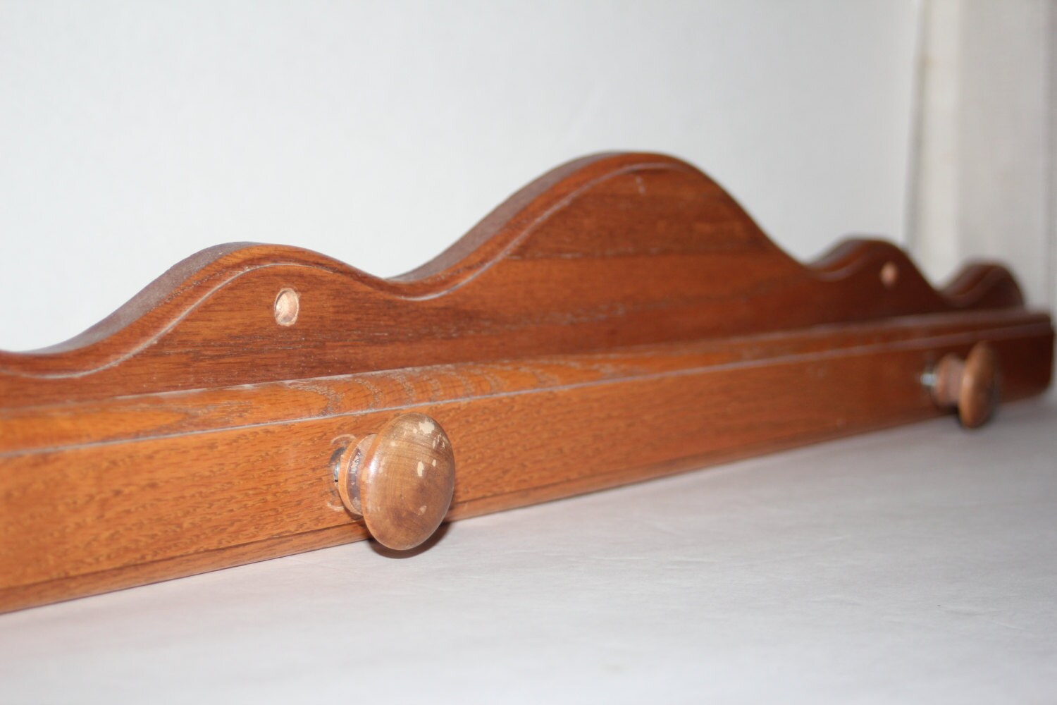 Quilt Rack Wall Hanging Oak Etsy