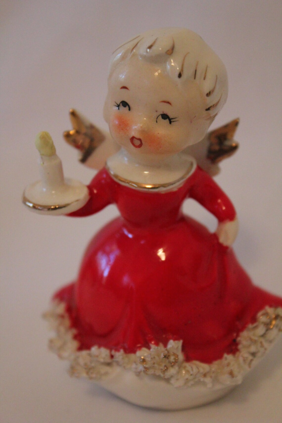 Relco Angel Vintage Christmas Figurines Early 1960s Etsy