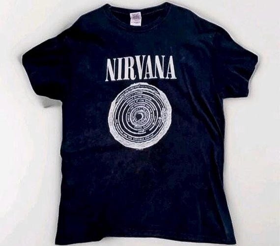 Nirvana graphic tshirt 2003 - image 1