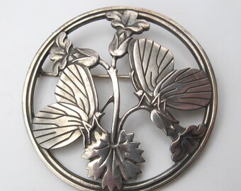 Georg Jensen Moonlight Blossom Danish Sterling Silver - Etsy
