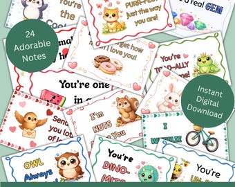 Printable Lunchbox Notes for Kids