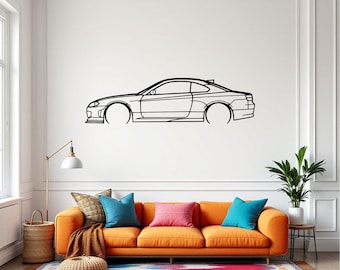 Silvia S15 2000 Detailed Garage Decoration For Car Enthusiast, Automotive Decor Gift, Car Wall Display, Fathers Day Gift
