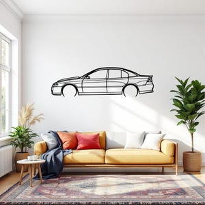 Metal Car Wall Art, Car Guy Gift, Car Sign, Automotive Wall Decor, Racing Car Art, Large Car Decor, Car Gift for Him
