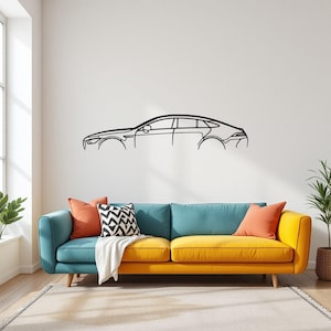 AMG GT Car  Wall Art, Metal Car Wall Decor, Gift For Car Lovers, Car Gift For Him, Car Guy Gift