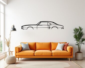Firebird 1968 Car Metal Wall Art, Unique Car Lover Gift, Garage Decor For Him, Automotive Enthusiast Gift, Car Decor For Men, Christmas Gift