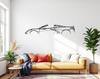 2023 Convertible Car  Wall Art, Metal Car Wall Decor, Gift For Car Lovers, Car Gift For Him, Car Guy Gift