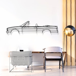 Metal Car Wall Art, Car Guy Gift, Car Sign, Automotive Wall Decor, Racing Car Art, Large Car Decor, Car Gift for Him