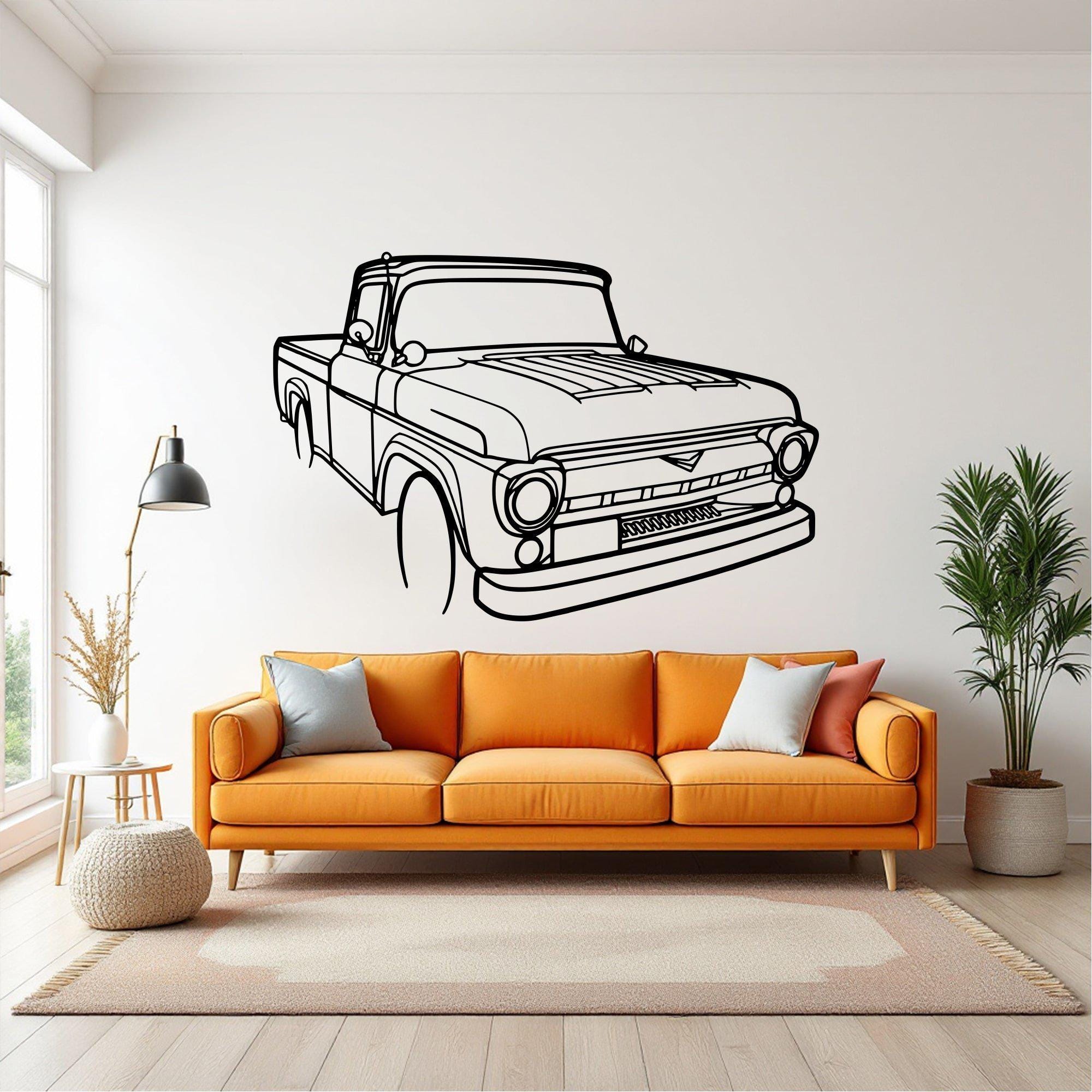 1955 F100 Wall Art - Etsy