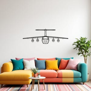 BAe 146 Custom Plane  Wall Decor  Aviation Gift for Him Aircraft Metal Wall Sign,Pilot Gift Idea  Custom Aircraft Wall Art