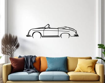 Metal Car Wall Art, Car Guy Gift, Car Sign, Automotive Wall Decor, Racing Car Art, Large Car Decor, Car Gift for Him