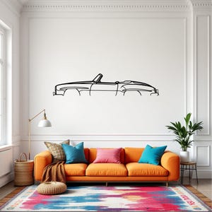 190SL 1958 Classic Car  Wall Art, Metal Car Wall Decor, Gift For Car Lovers, Car Gift For Him, Car Guy Gift
