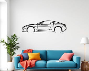 Decorazione murale in metallo per auto, regalo per lui, cartello per auto, decorazione murale per auto, arte per auto da corsa, decorazione per auto di grandi dimensioni, regalo per auto per lui