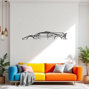 AMG One Classic Car  Wall Art, Metal Car Wall Decor, Gift For Car Lovers, Car Gift For Him, Car Guy Gift