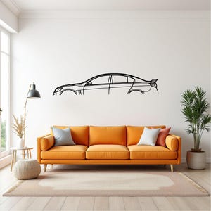 HSV GTS 2015 Car Silhouette Wall Art, Metal Car Wall Decor, Gift For Car Lovers, Car Gift For Him, Car Guy Gift