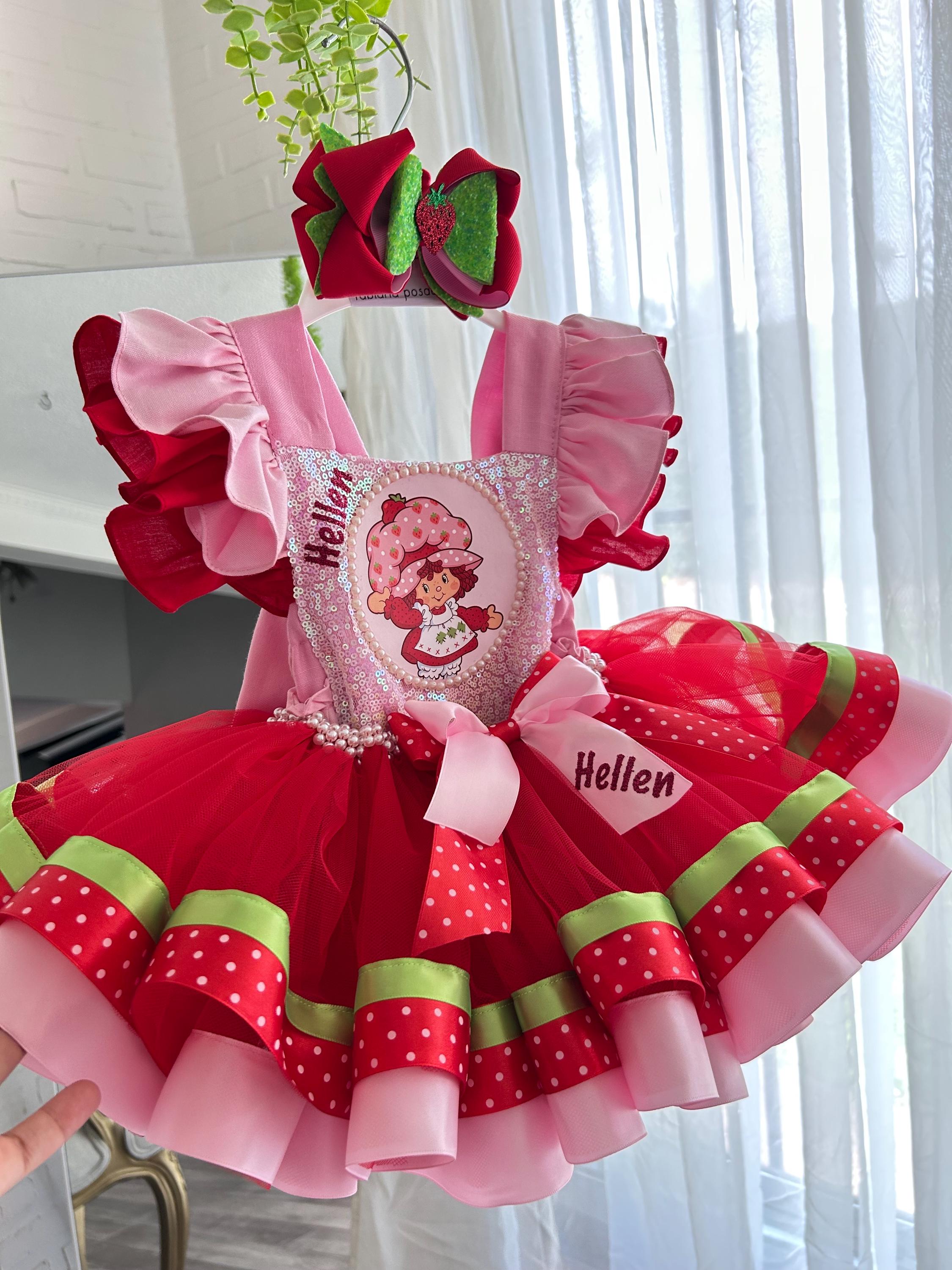 Strawberry Shortcake Dress - Etsy
