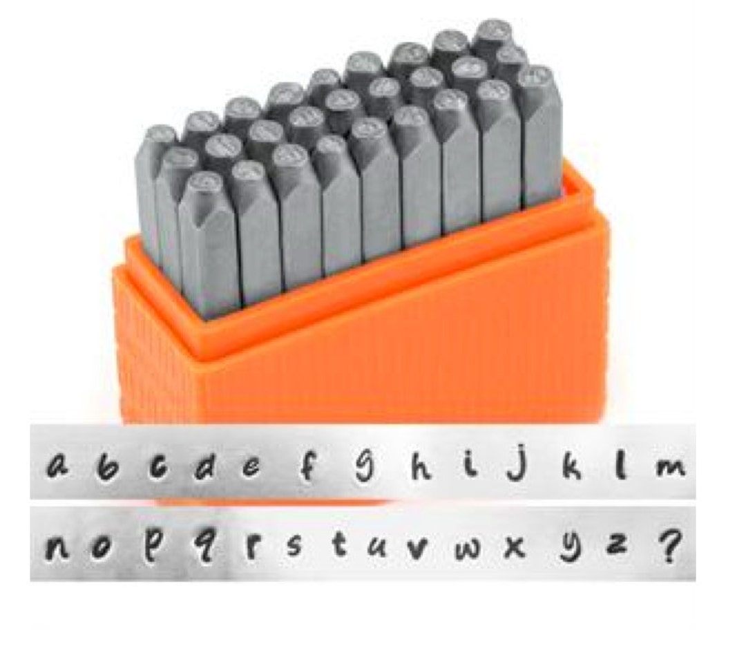 ImpressArt 3mm Bridgette Lower Case Alphabet Stamp Set - 1Pc – Plazko