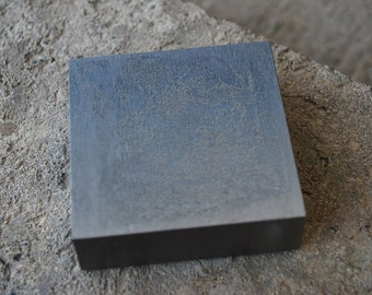 Steel Bench Block for Metal STamping- 2   1/2  x 2   1/2 -A Must Have For Metal Work