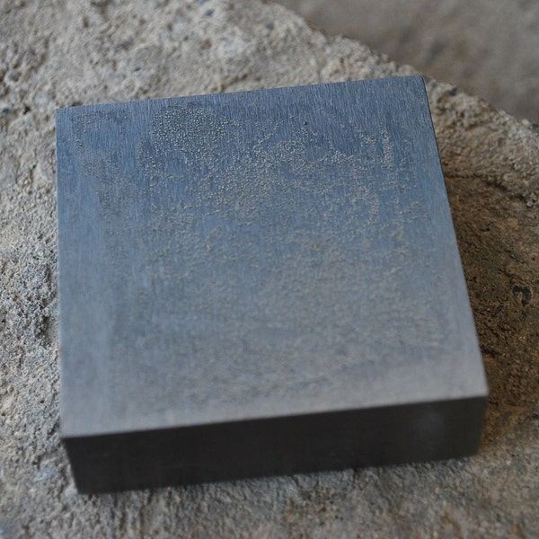 Steel Bench Block for Metal STamping- 2   1/2  x 2   1/2 -A Must Have For Metal Work