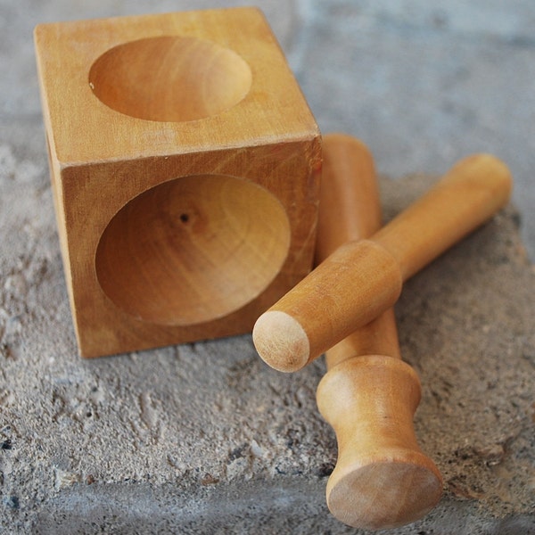 Wooden Stamp Block Etsy