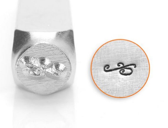 6 mm Metal Jewelry Design Stamps by ImpressArt Borders and Flourish 3 mm