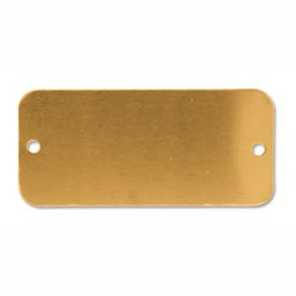 Messing Rechteck blank für Manschetten Stamping Blank - ca. - 44.x 20.7 mm 24g. Sie erhalten 2