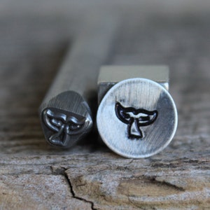 Metal Stamp-Whale Tail Metal Design Stamp  3/8 inch Metal Stamping Tool-Perfect for Metal Stamping and Metal Work-Metal Supply Chick