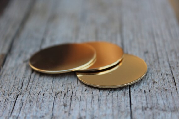 ImpressArt® Brass Circle Premium Stamping Blanks™, 1.25