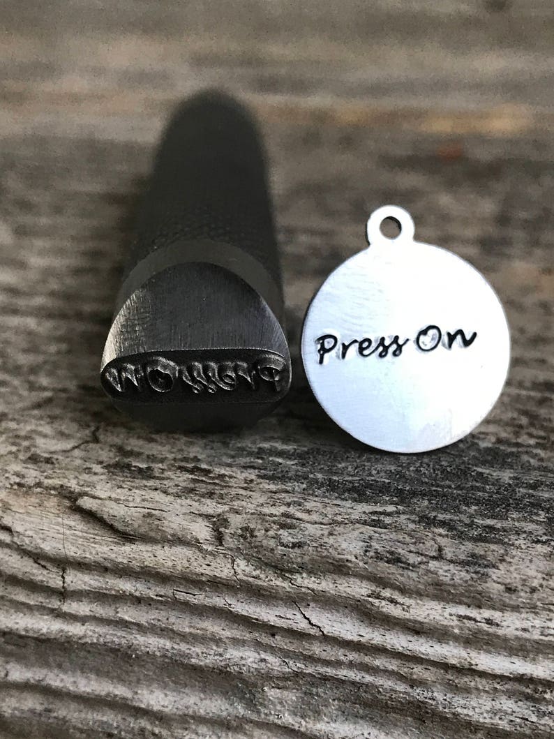 Metal Supply Chick Metal Design Stamp Press On Pick Your Size Word Stamps-Advantage Series-Professional Quality\u2014Sharp-Stainless Rated