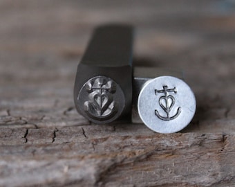 Carmague Metal Stamp-8mm Size-Steel Stamp-New Metal Design Stamps-by Metal Supply Chick-DCH54