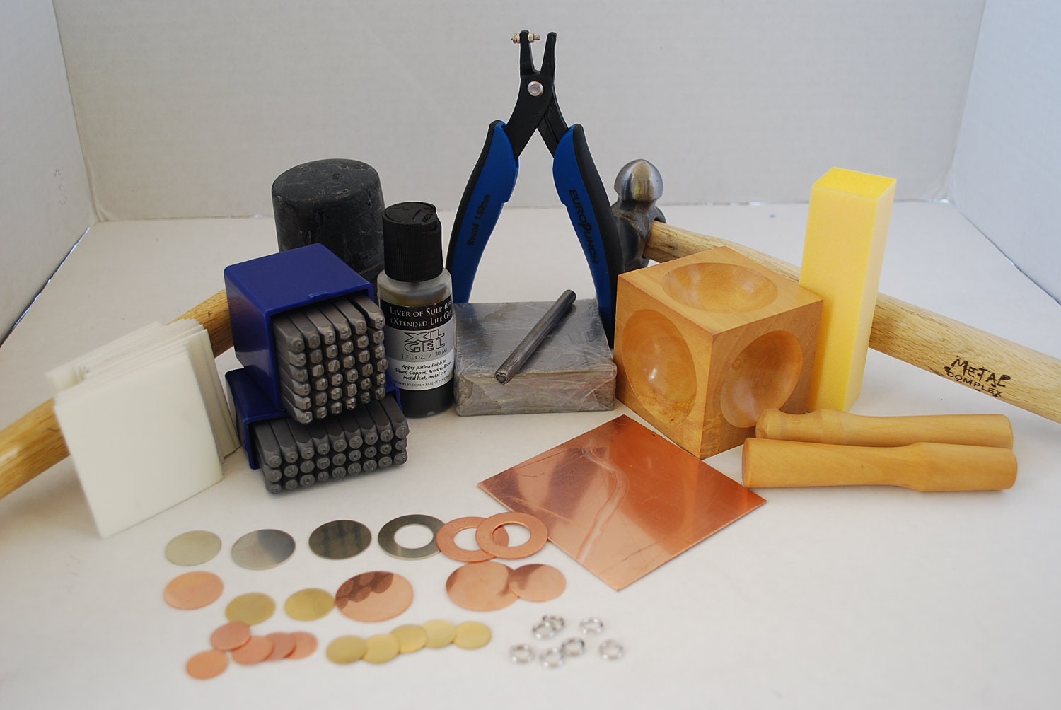 Metal Stamp Kit Jewelry Making and Metal Stamping Tools Steel
