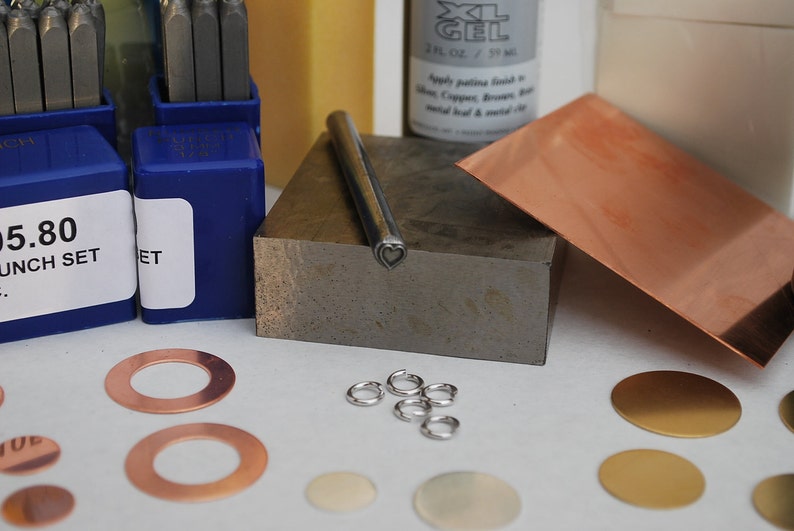 Jewelry Stamping Kitmetal Stamping Kitgreat Way to Get Etsy