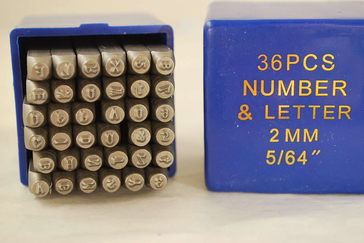 Metal Stamp Set Metal Stamping Kit2mm Uppercase Etsy