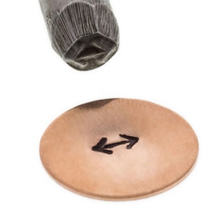 Arrow-Southwest Metal Design Stamp-5 mm-Metal Stamping -Steel Jewelry Stamp-Metal Supply Chick