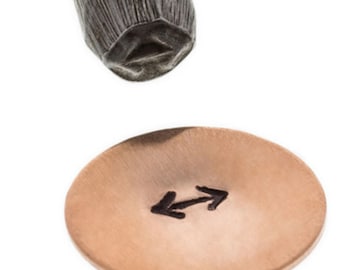 Arrow-Southwest Metal Design Stamp-5 mm-Metal Stamping -Steel Jewelry Stamp-Metal Supply Chick