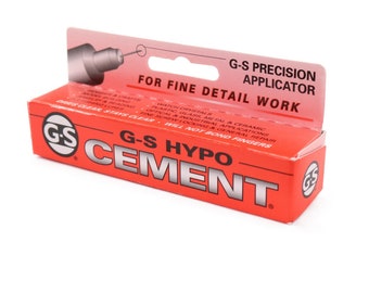 G-S Hypo Cement-Use with Crystal Setter Kit-by Impresser-Metal Supply Chick-