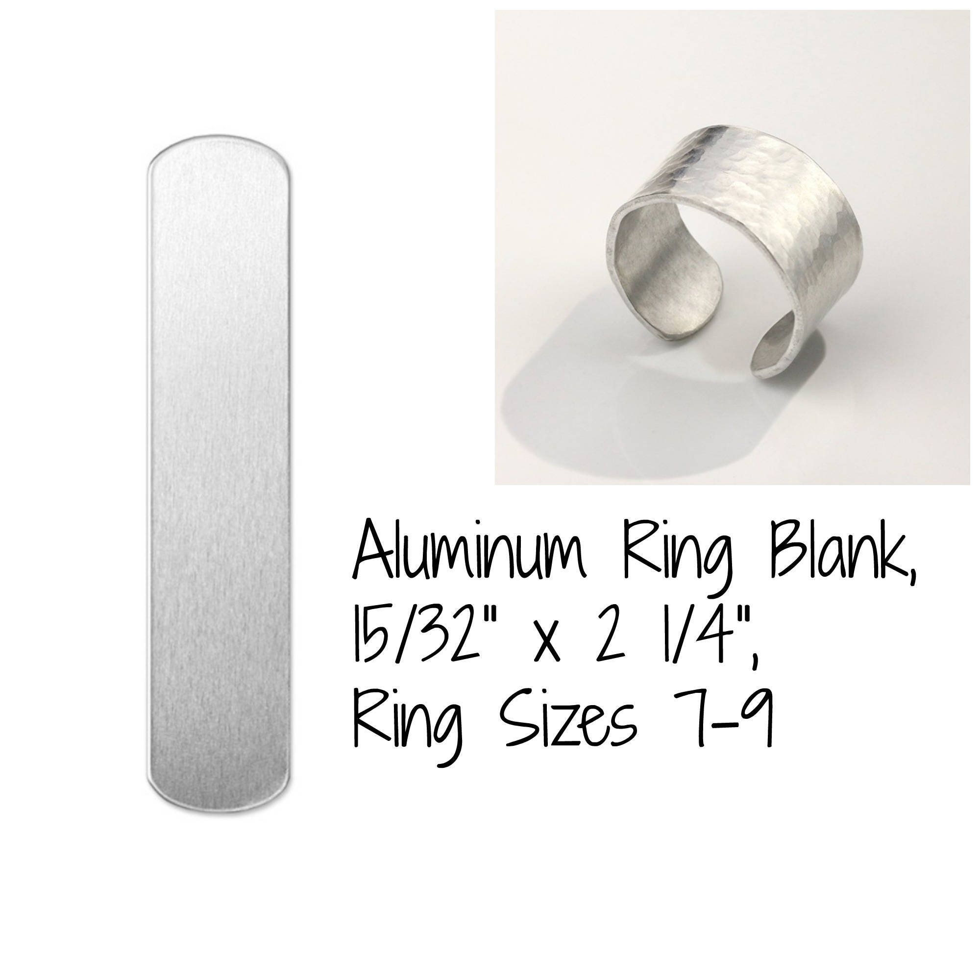 ImpressArt Aluminum Wrap Ring Blanks