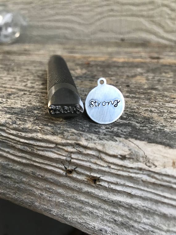 SUPPLY GUY 3mm Dog Bone Note Metal Punch Design Stamp SGCH-208