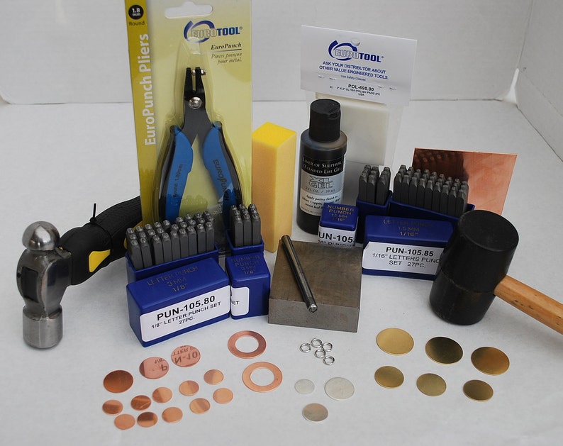 Jewelry Stamping Kit Metal Stamping KitDeluxeGreat Way to Etsy