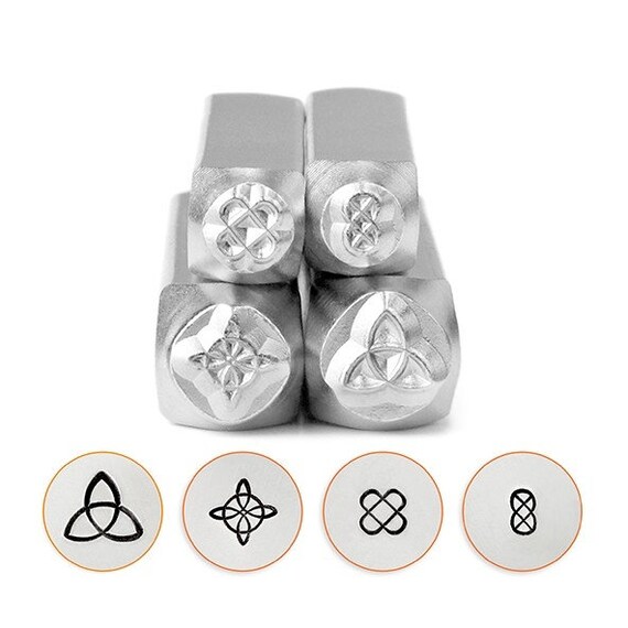 6 mm Metal Jewelry Design Stamps by ImpressArt Borders and Flourish 3 mm