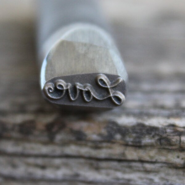 LIEBE wählen Sie Ihre Size-Advantage Serie Metall Stempel-professionelle Qualität-garantiert auf Edelstahl-Tiefen und scharfen Eindruck