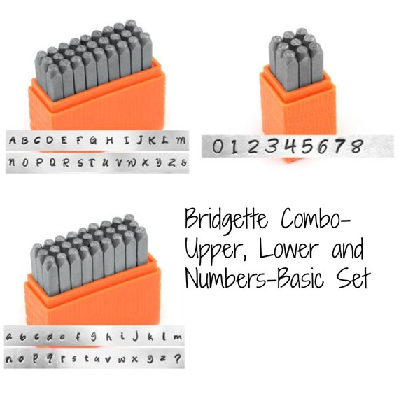 ImpressArt - Metal Stamping Bundle Includes Letter, Number and Tools Metal  Stamping Set for Hand Stamped Jewelry (Celebration, Letter, Number & Tools)