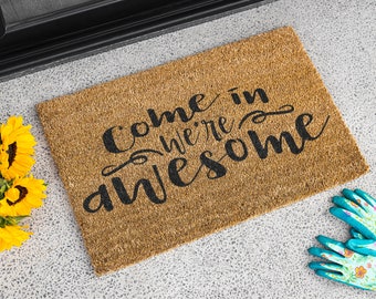 Come in we're awesome .*Digital File Only.* SVG, PDF, PNG, JPeg