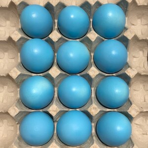 Gender Revealing Blue Pink Confetti Eggs Cascarones image 1