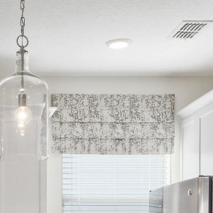 Custom Faux Roman Shade | Your Fabric | Labor ONLY | Roman Shade | Flat Shade | Window Treatment  | Curtains | Blinds