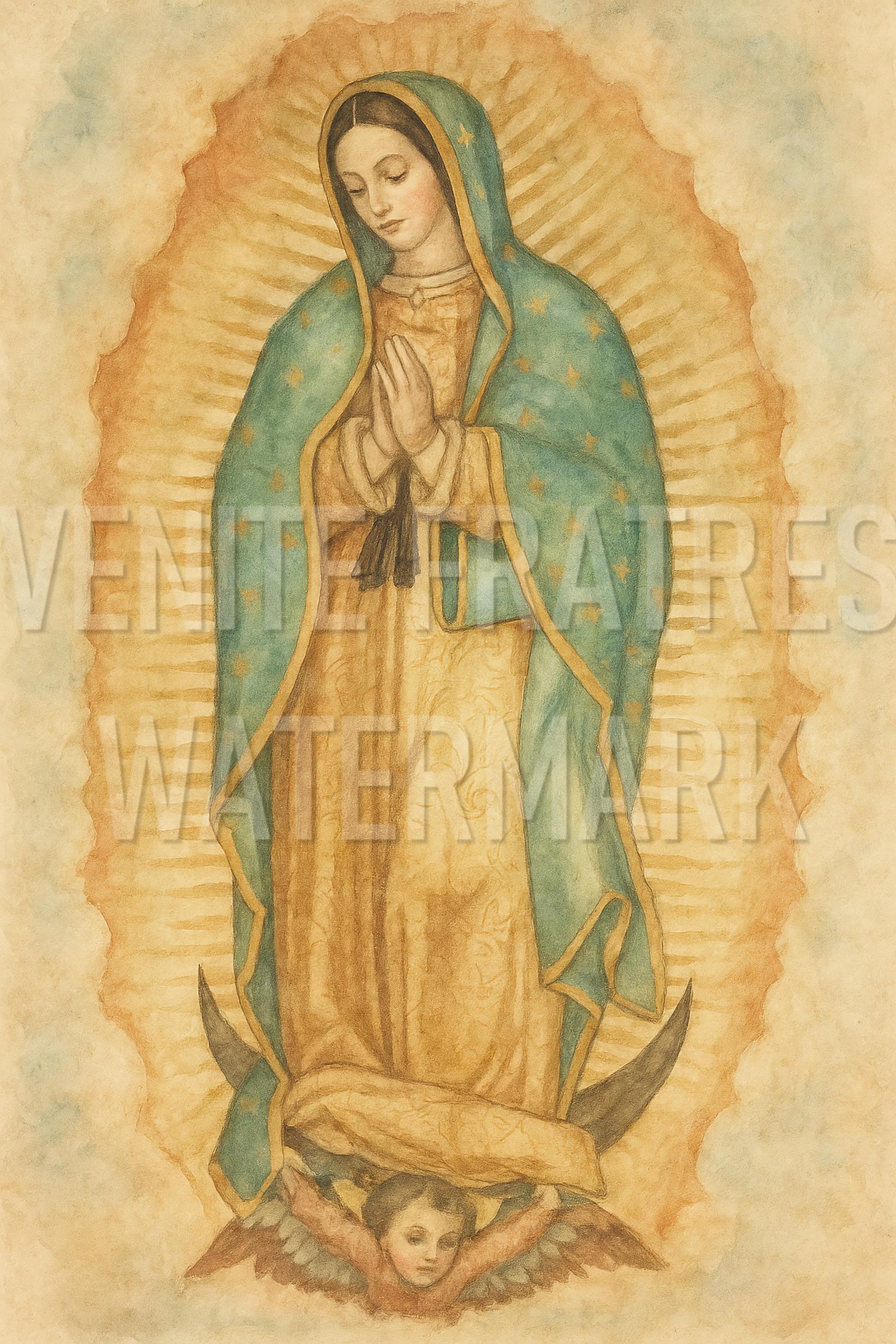 Our Lady of Guadalupe - Catholic Wall Art Printable (Digital Download)