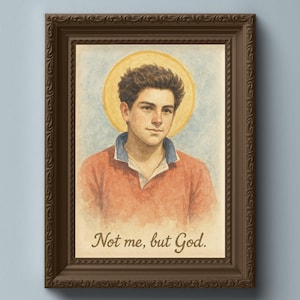 St. Carlo Acutis - Catholic Wall Art Printable (Digital Download)