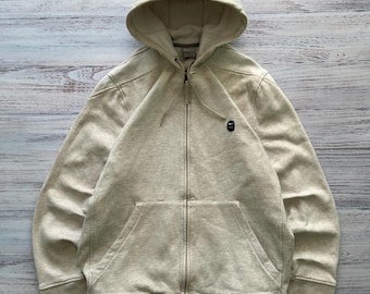 Vintage Y2K Nike Swoosh Zip-Hoodie